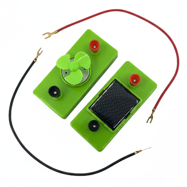 Zonnecel + Ventilator t.b.v. leerkit