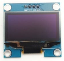 Oled i2c 0.96 inch geel blauw 128*64 4