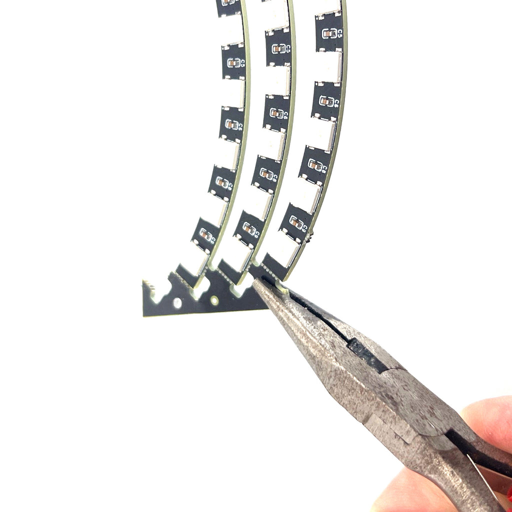 Neopixel ring 40 ws2812 in 4 delen 4