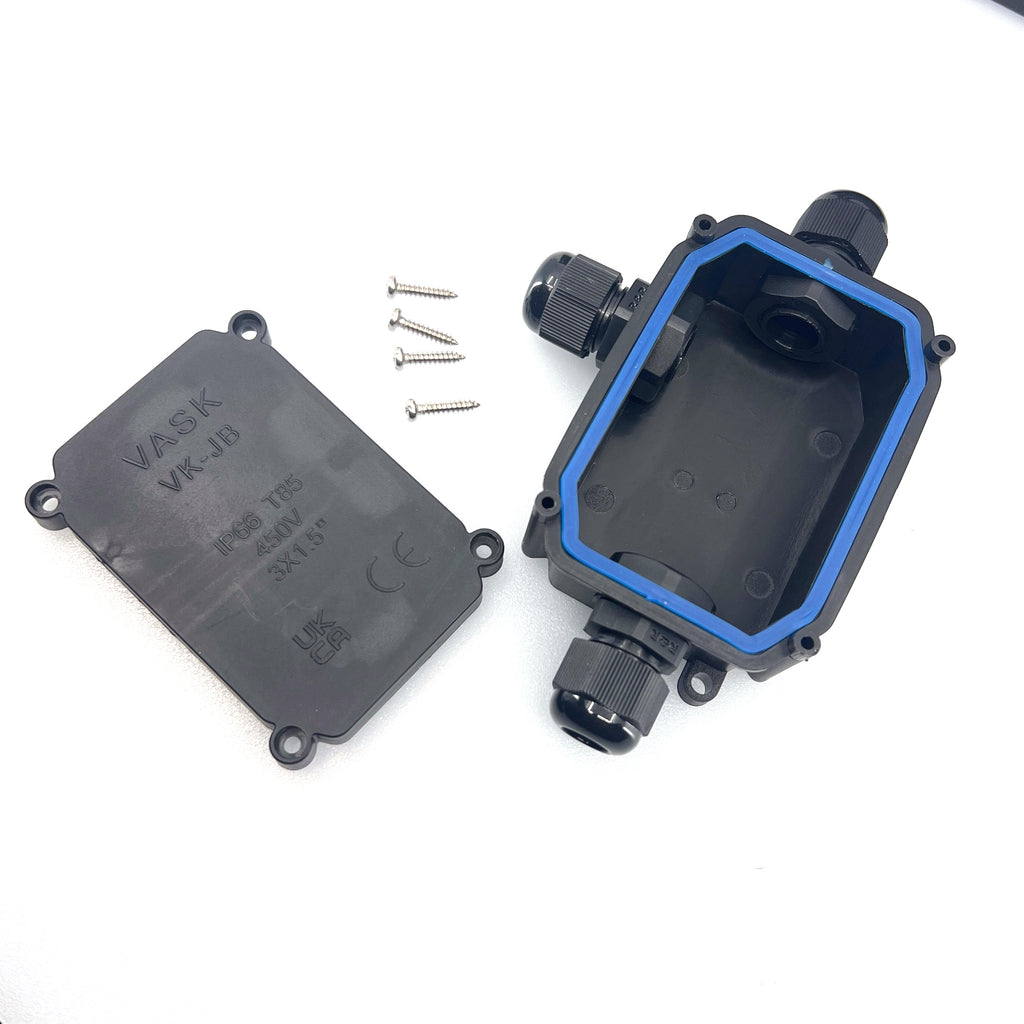 IP66 behuizing - lasdoos met  3 x  PG9 2