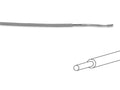 MONTAGEDRAAD  Grijs 0.2 mm² - Volle kern 100 mtr rol