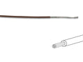 MONTAGEDRAAD Bruin 0.2 mm²  - Soepele kern 100 mtr rol