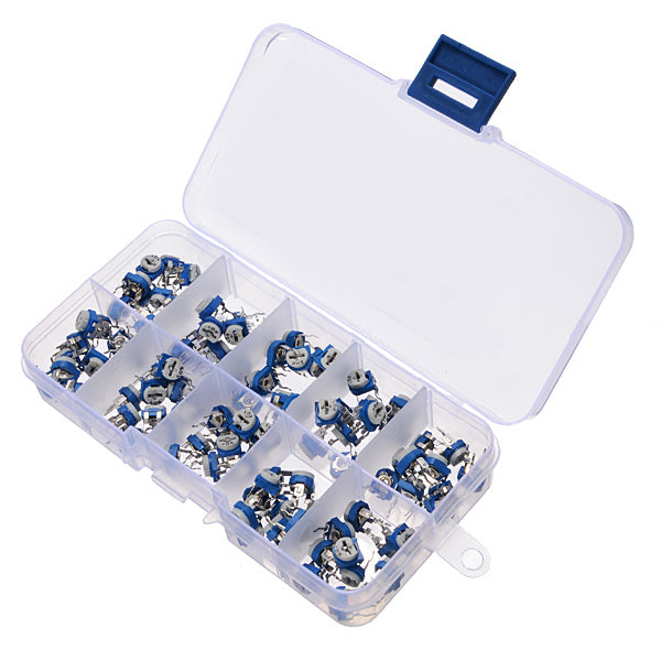 Regelbare weerstanden set 100 st