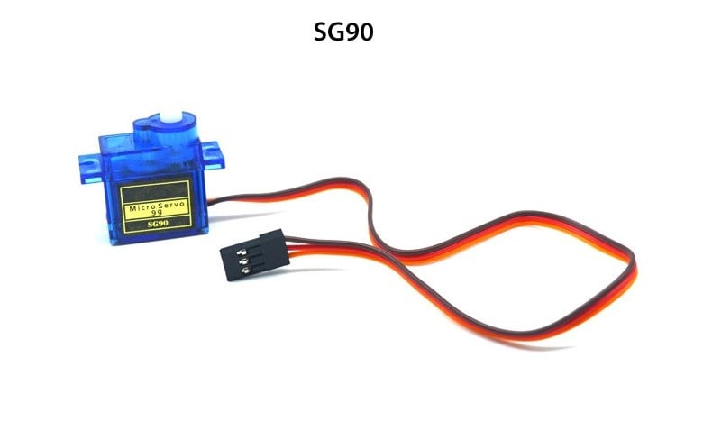 SG90 mini digitale servo 360 graden