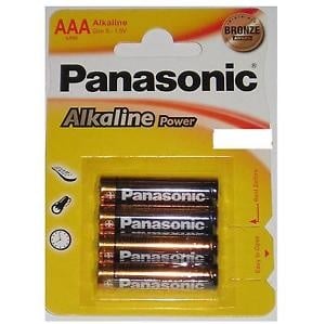 Panasonic mini penlite batterijen 4 stuks AAA