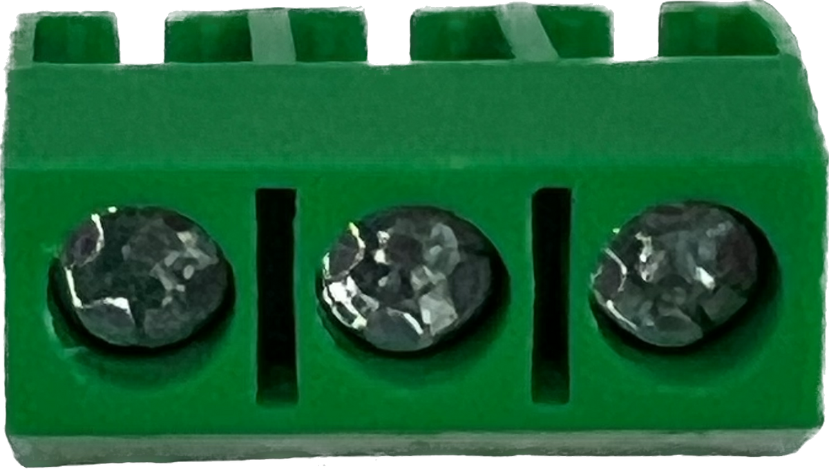 Schroefconnector terminal groen 3 polig 2