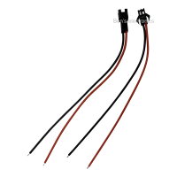 Jst connector male female met draad 2
