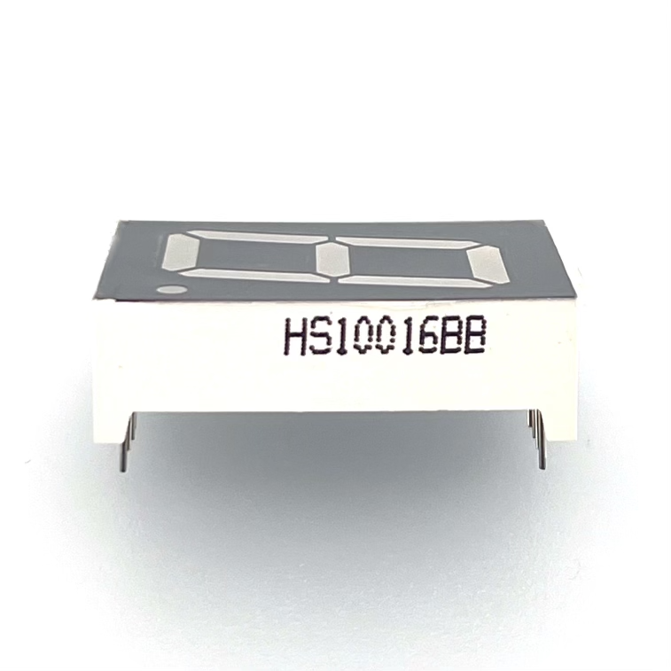 7 segments groot 34 x24 mm led display blauw 2