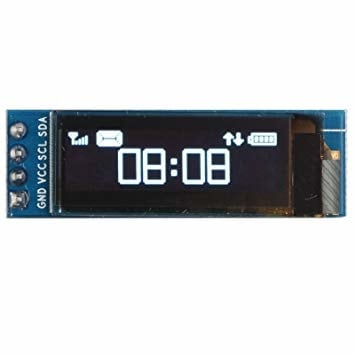 Oled display 0.91 I2C  3,3V-5V wit 2