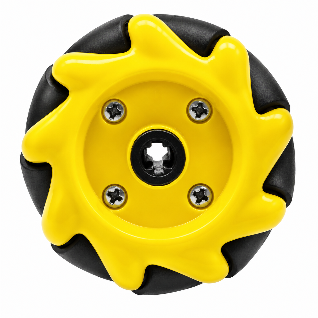 Mecanum set wielen 4 stuks 48mm 2