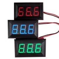 Digitale voltmeter voor paneel 3 tot 30 v Rood 2