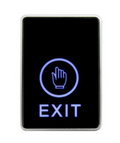 Exit button capacitief