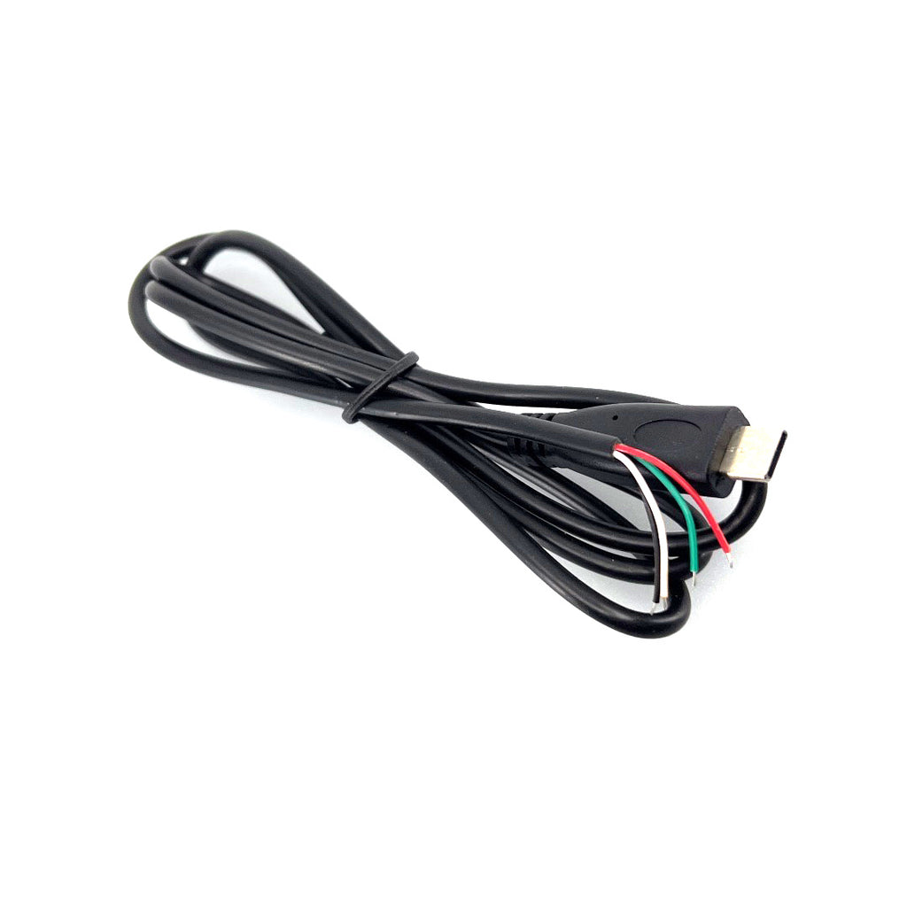 USB-C male kabel open eind 1M 2