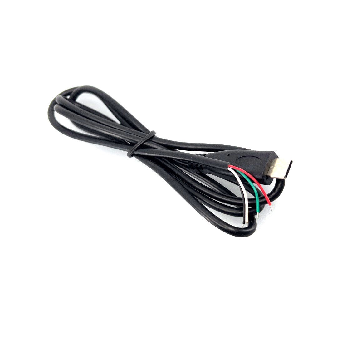 USB-C male kabel open eind 1M 2