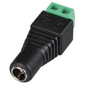 DC contra stekker 5.5 x 2.1mm naar schroefterminal