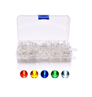 Led set 300 stuks 3mm 5mm helder