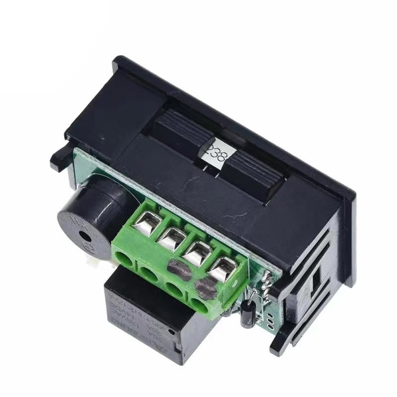 Thermostaat 12v met schakelfunctie 10A  inbouw 4