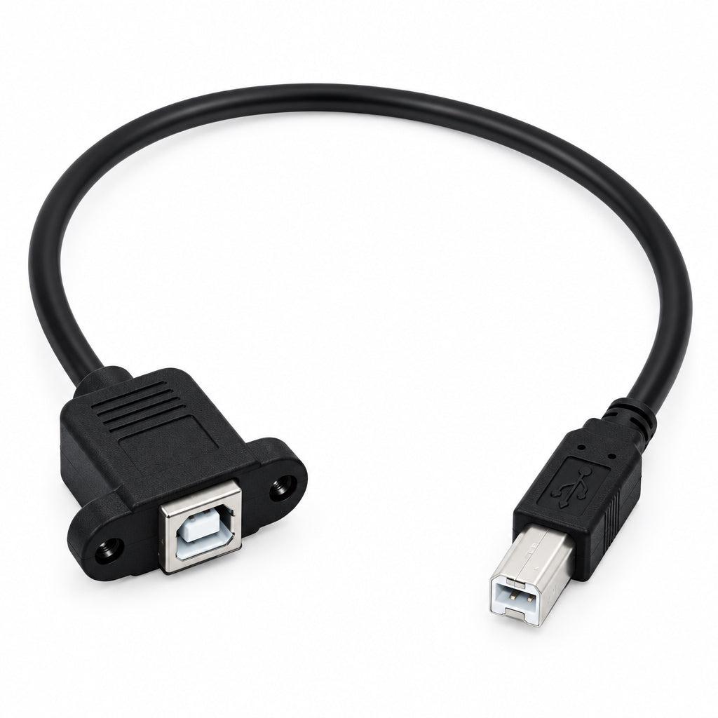 B Mount USB connector 0,5m