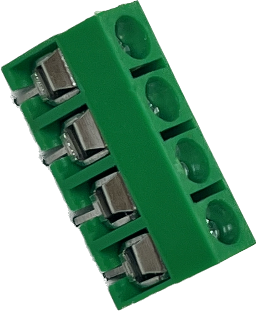 Schroef connector terminal groen 4 polig  2