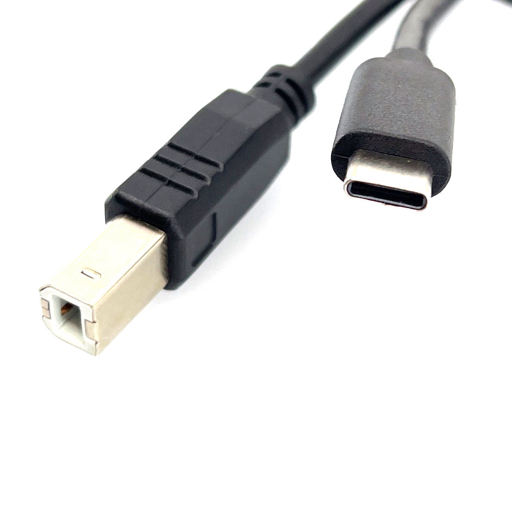 USB-C naar USB-B kabel 145cm
