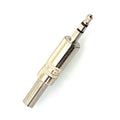 Jack plug metaal 3,5 mm stereo
