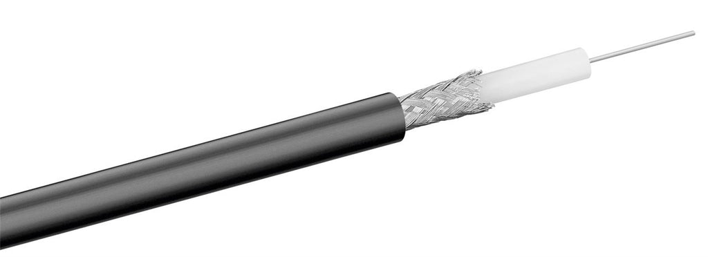 RG-58 coaxkabel, dubbel afgeschermd 2