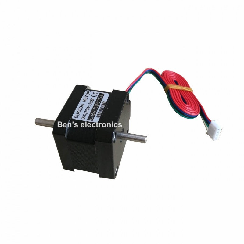 Nema 17 dubbele as  Stappen Motor