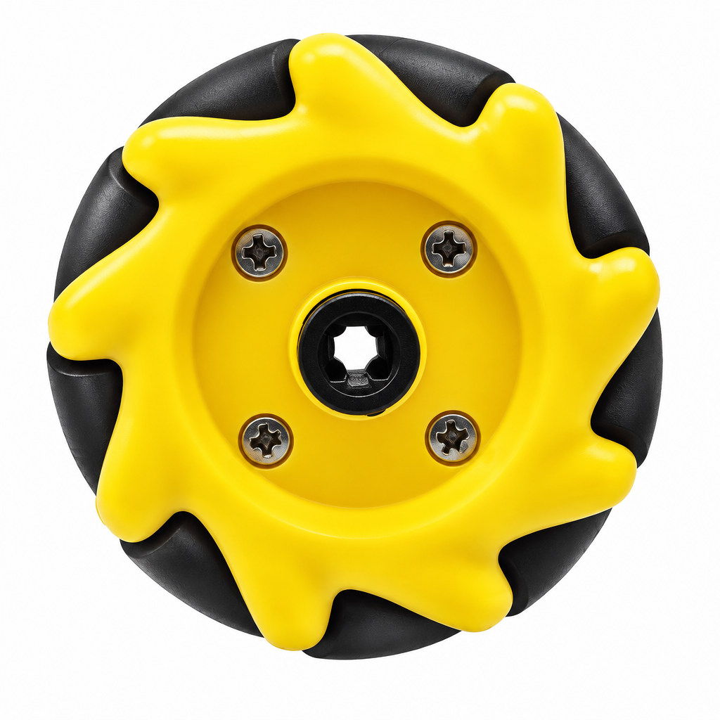 Mecanum set wielen 4 stuks 60mm 2