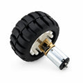 Micro motor met rubber wiel