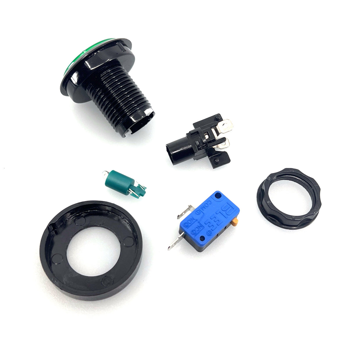 Arcade 46mm Button Geel 3