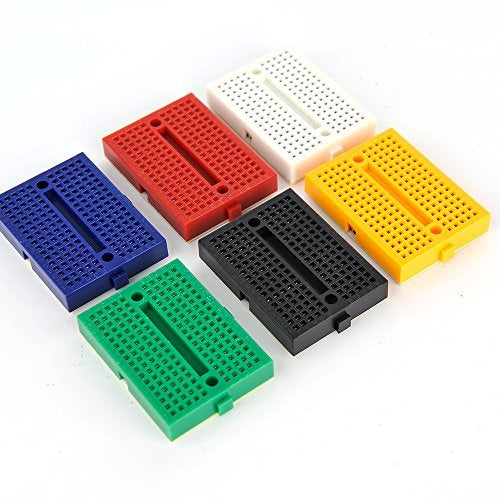 170 punts breadboard blauw
