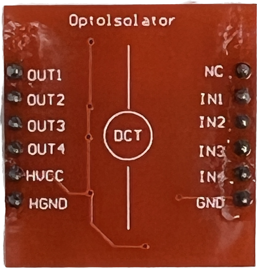 TLP281 4 kanaals optocoupler board 3
