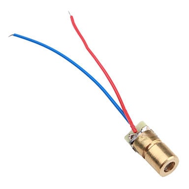Laser 5v 25mA rood