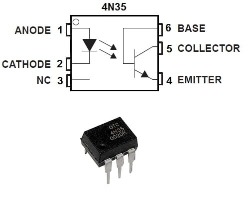 4N35 optocoupler