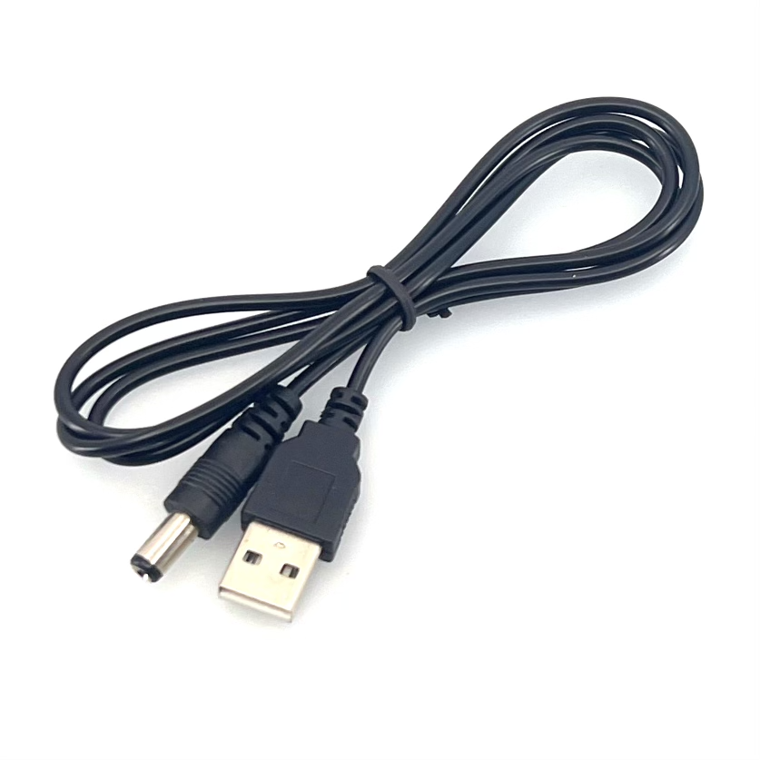 USB-DC Kabel 5.5 x 2.1 mm 0.8m