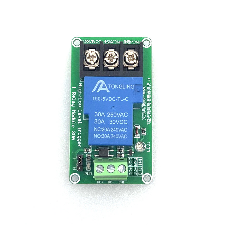 5v relais module 1 kanaal 30A 2