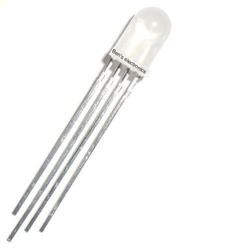 led rgb 5mm diffuus gez. cathode 