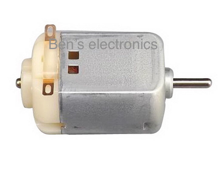 DC motor met kunststof tandwiel type 130 3 - 6 Volt 2