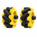 Mecanum set wielen 4 stuks 60mm