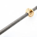 TR8 x 8 Leadscrew-spindel 8mm 40cm incl. moer