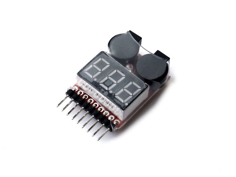 Lipo batterij tester-alarm