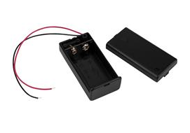 Batterij houder 9v gesloten behuizing 2