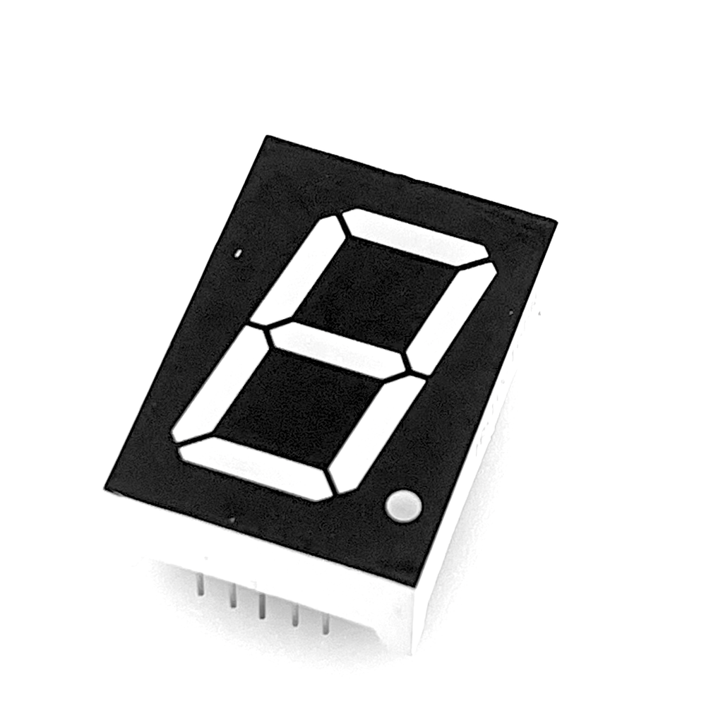 7 segments groot 34 x24 mm led display groen