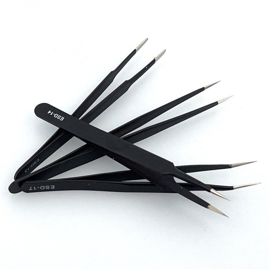 4-voudige antistatische pincet set