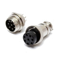 Chassis connector 8 polig incl stekker (set)