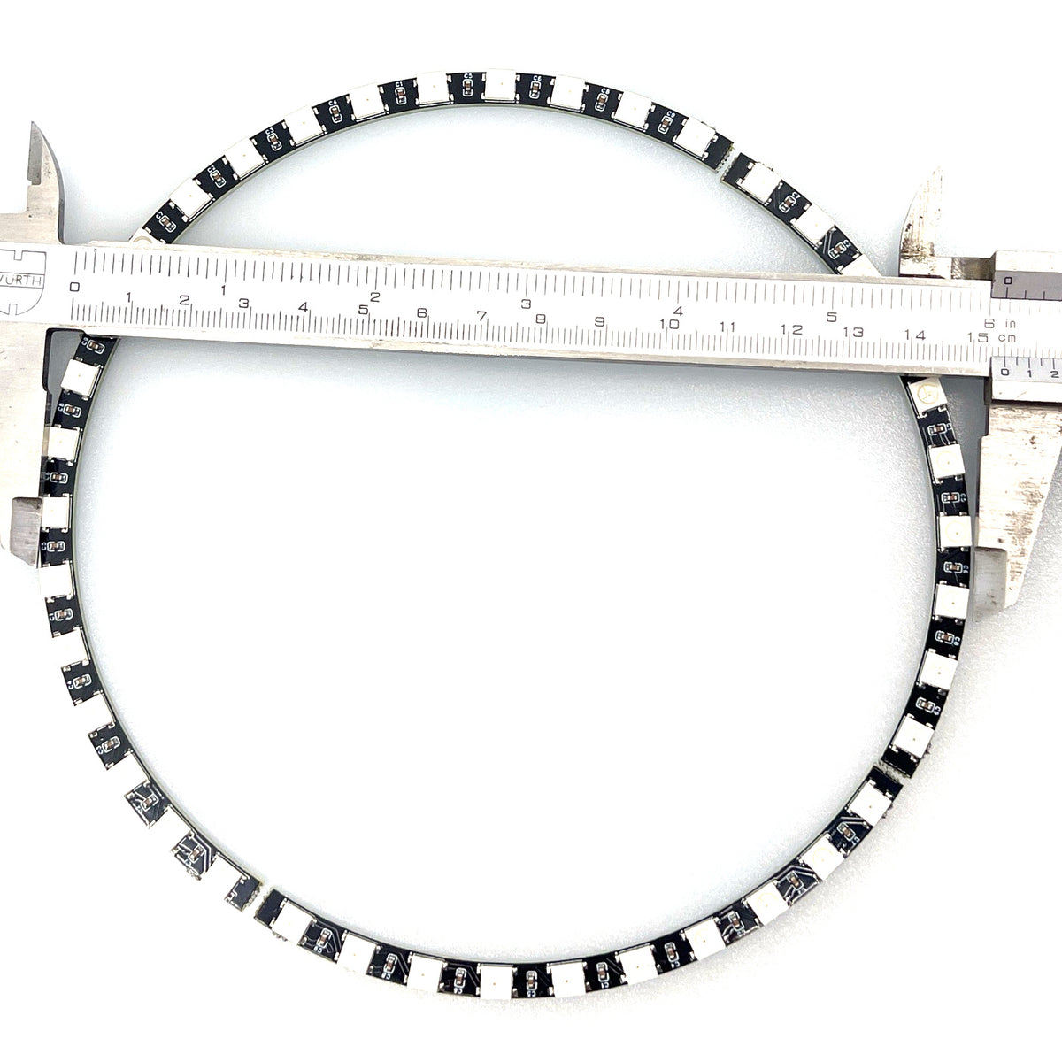 Neopixel ring 40 ws2812 in 4 delen