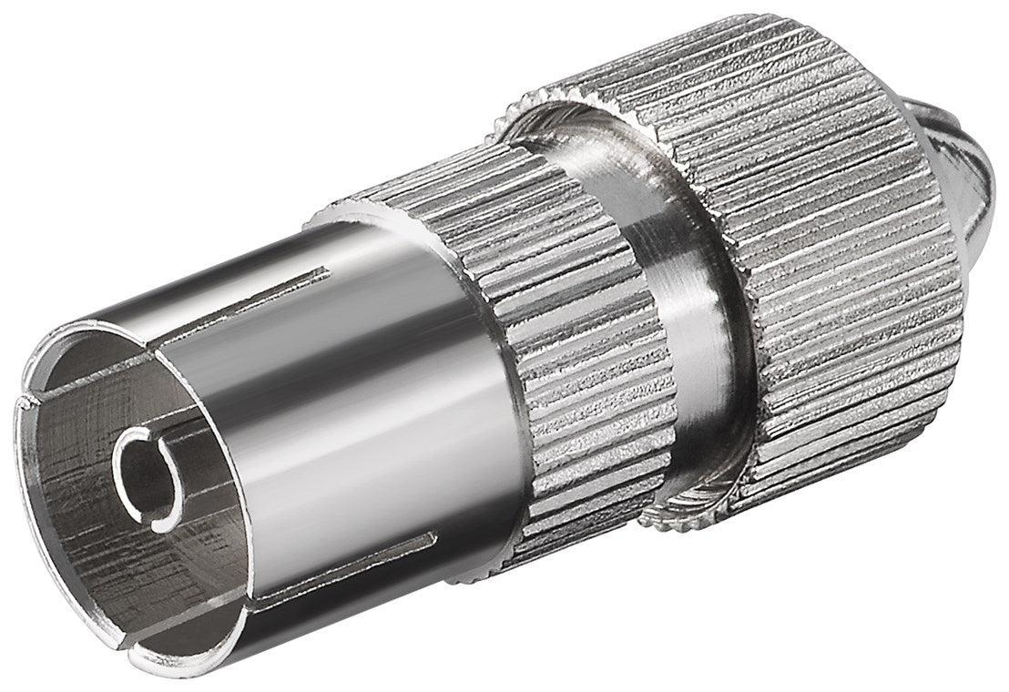 Coaxiale koppeling met schroefbevestiging