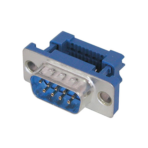 D-sub male connector 9 polig lint kabel