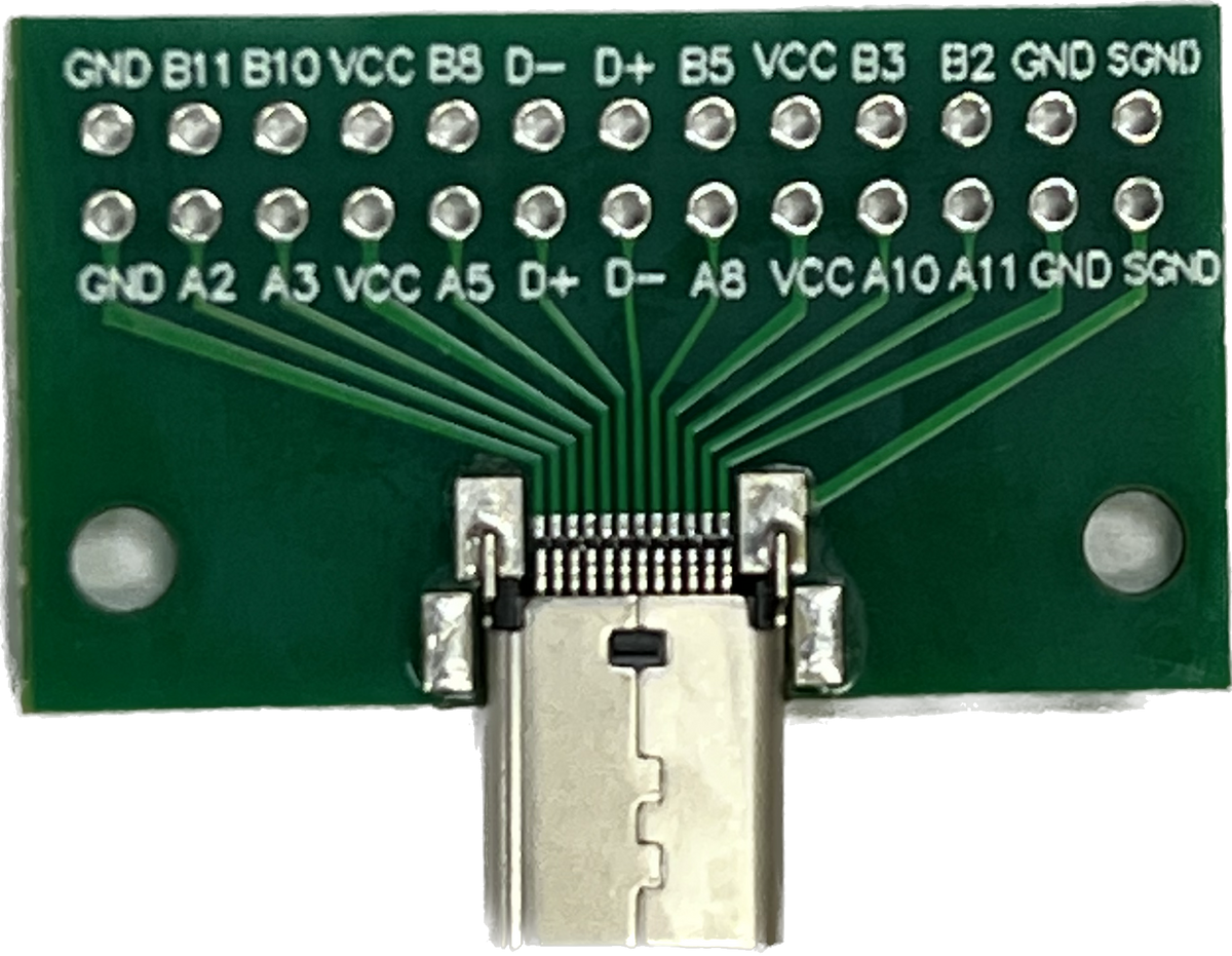 USB-C 3.1 adapter female breakout board