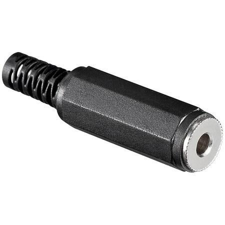 Jack contra stekker  3,5 mm stereo